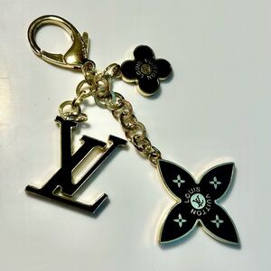 LOUIS VUITTON Fleur De Monogram Bag Charm